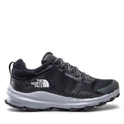 Trekkingi The North Face. Czarne buty trekkingowe The North Face, bez wzorów, bez zapięcia. Za 419.99 zł.