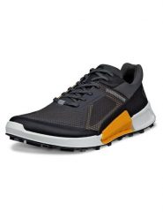 Ecco Buty turystyczne "Biom 2.1 x Mountain" w kolorze czarno-pomarańczowym rozmiar: 44. Czarne buty trekkingowe ecco, bez wzorów, bez zapięcia, outdoorowe. Za 316.99 zł.