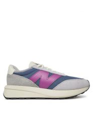 New Balance Sneakersy U370DC Granatowy. Niebieskie buty sportowe casual New Balance, bez wzorów, ze skóry, bez zapięcia. Za 379.99 zł.