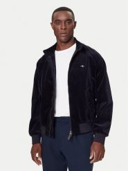 Gant Kurtka bomber Corduroy 7006547 Granatowy Regular Fit. Niebieskie kurtki GANT, m, bez wzorów, z bawełny, bez kaptura. Za 1,359.00 zł.