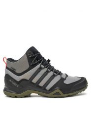 Adidas Trekkingi Terrex Swift R2 Mid GORE-TEX IH2602 Szary. Szare botki sznurowane Adidas, bez wzorów, z gore-texu, bez obcasa, bez zapięcia. Za 579.99 zł.