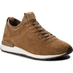 Sneakersy PEPE JEANS - Boston Smart PMS30406 Tobacco 859. Brązowe buty sportowe casual marki Pepe Jeans, z jeansu. W wyprzedaży za 289.00 zł.