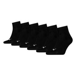 Puma Skarpety Quarter Plain 3-Pack 93858906. Czarne skarpety Puma, bez wzorów. Za 43.99 zł.