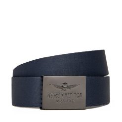 Pasek Męski Aeronautica Militare. Niebieskie paski Aeronautica Militare, bez wzorów. Za 169.99 zł.