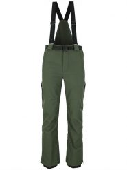 Peak Mountain Softshellowe spodnie narciarskie "Candalo" w kolorze khaki rozmiar: M. Brązowe spodnie narciarskie i snowboardowe Peak Mountain, m, bez wzorów, z tkaniny, narciarskie. Za 302.39 zł.