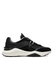 Guess Sneakersy FMTVAL FAB12 Czarny. Czarne buty sportowe casual Guess, z aplikacjami, z materiału, bez zapięcia. Za 449.99 zł.