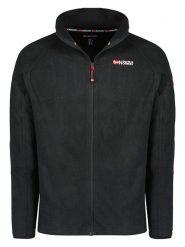 Geographical Norway Kurtka polarowa "Tug" w kolorze czarnym rozmiar: L. Czarne kurtki Geographical Norway, l, bez wzorów, z materiału, bez kaptura. Za 96.60 zł.