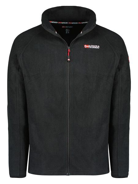 Geographical Norway Kurtka polarowa "Tug" w kolorze czarnym rozmiar: L. Czarne kurtki Geographical Norway, l, bez wzorów, z materiału, bez kaptura. Za 118.01 zł.