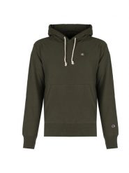 Bluza trekking męska. Zielone bluzy z kapturem Champion, m, bez wzorów, z bawełny, z kapturem. Za 208.00 zł.