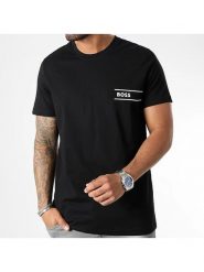 Hugo Boss Underwear Koszulka w kolorze czarnym rozmiar: M. Czarne bezrękawniki Hugo Boss Underwear, m, bez wzorów, bez kołnierzyka, bez ramiączek. Za 105.45 zł.