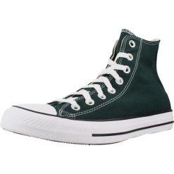 Buty CONVERSE 185279 Zielony. Zielone buty turystyczne Converse, bez wzorów, z tkaniny, bez zapięcia, na fitness i siłownię. Za 302.99 zł.