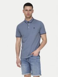 Only & Sons Polo Fletcher 22024827 Niebieski Regular Fit. Niebieskie koszulki polo Only & Sons, m, bez wzorów, z bawełny, bez kołnierzyka, bez ramiączek. Za 79.99 zł.