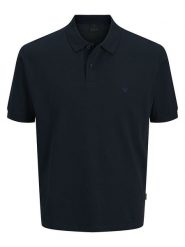 Jack & Jones Koszulka polo "Blaweston" w kolorze granatowym rozmiar: S. Niebieskie koszulki polo Jack & Jones, s, bez wzorów, z bawełny, bez kołnierzyka, bez ramiączek. Za 66.16 zł.