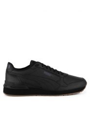 Puma Sneakersy EO-ST RUNNER V4 L 39906812 Czarny. Czarne buty sportowe casual Puma, bez wzorów, ze skóry, bez zapięcia. Za 299.99 zł.
