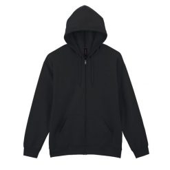 Męska Bluza Z Kapturem Softstyle Midweight Full Zip. Zielone bluzy GILDAN, m, bez wzorów, z kapturem. Za 189.99 zł.