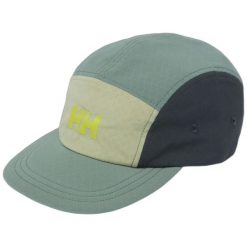 Czapka 5-panelowa Helly Hansen Cascade Shield. Zielone czapki zimowe Helly Hansen, bez wzorów. Za 248.00 zł.