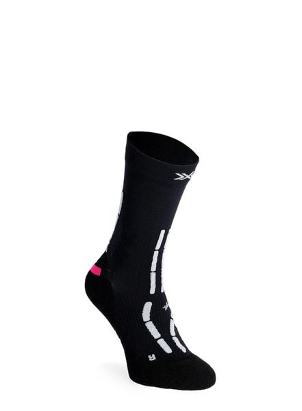 Skarpety do biegania X-Socks Trail Anatomix Crew. Czarne skarpety X-Socks, bez wzorów, z dzianiny. Za 170.49 zł.
