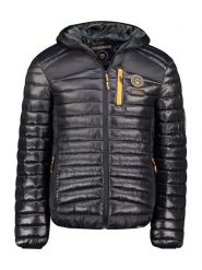 Geographical Norway Kurtka pikowana "Briouto" w kolorze czarnym rozmiar: XXL. Czarne kurtki Geographical Norway, xxl, bez wzorów, bez kaptura. Za 206.42 zł.