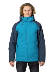 Hannah Kurtka funkcyjna "Mascon" w kolorze niebiesko-granatowym rozmiar: L. Niebieskie kurtki outdoor i hardshell Hannah, l, bez wzorów, bez kaptura. Za 434.99 zł.