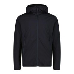 Ultralekka Kurtka z Kapturem CMP Ultralight. Czarne kurtki CMP, l, bez wzorów, z materiału, z kapturem. Za 342.50 zł.