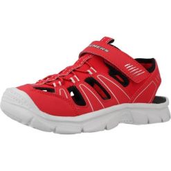 Sandały Mężczyzna Skechers Relix czerwony. Czerwone sandały Skechers, z tkaniny, bez zapięcia. W wyprzedaży za 188.90 zł.