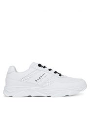 Bugatti Sneakersy 325-93501-5000 Biały. Białe buty sportowe casual Bugatti, bez wzorów, ze skóry, bez zapięcia. Za 299.99 zł.