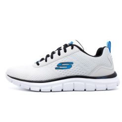 Sneakersy Skechers Przeznaczone Do Tras Dorosłych. Białe buty sportowe casual Skechers, bez wzorów, z materiału, bez zapięcia. Za 282.00 zł.