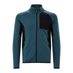 Bluza polarowa męska CMP Fylox. Czarne bluzy z kapturem CMP, m, bez wzorów, z elastanu, z kapturem. Za 417.99 zł.