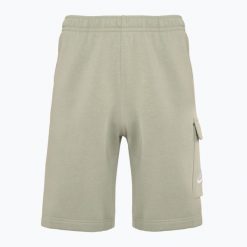 Spodenki męskie Nike Sportswear Club. Brązowe szorty Nike, l, bez wzorów, sportowe. Za 179.99 zł.