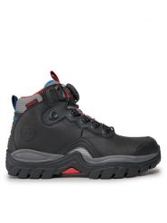 DC Shoes Trzewiki Navigator Lx ADYB100010 Czarny. Czarne botki sznurowane DC Shoes, bez wzorów, ze skóry, bez obcasa, bez zapięcia. Za 619.99 zł.