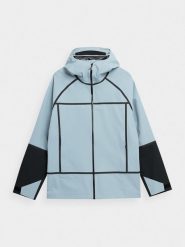 4F Kurtka funkcyjna w kolorze błękitnym rozmiar: L. Niebieskie kurtki outdoor i hardshell 4F, l, bez wzorów, z materiału, bez kaptura. Za 238.84 zł.