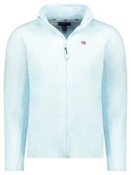Geographical Norway Kurtka polarowa "Tug" w kolorze błękitnym rozmiar: L. Niebieskie kurtki Geographical Norway, l, bez wzorów, z polaru, bez kaptura. Za 122.96 zł.