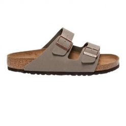 Klapki turystyczne uniseks Birkenstock Arizona 211. Szare klapki Birkenstock, z materiału. Za 379.00 zł.