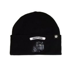 Czapka zimowa beanie Goorin Bros. Soft Rock Panther 107-1796-BLK. Czarne czapki zimowe Goorin Bros, bez wzorów. Za 152.00 zł.