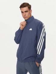 Adidas Bluza Future Icons 3-Stripes IR9237 Niebieski Loose Fit. Niebieskie bluzy Adidas, m, bez wzorów, z syntetyku, bez kaptura. Za 219.99 zł.