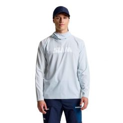 Koszulka Slam Od Tech Hooded T-Shirt Dorosłych. Szare piżamy SLAM, l, bez wzorów, z materiału, bez ramiączek. Za 473.20 zł.