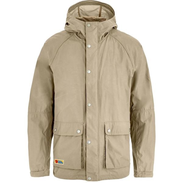 Kurtka Fjall Raven Vardag Vindby Jacket M Dorośli. Brązowe kurtki Fjällräven, m, bez wzorów, z bawełny, bez kaptura. Za 1,063.40 zł.