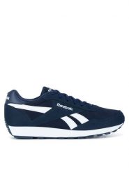 Reebok Sneakersy Rewind R 100001391 Granatowy. Niebieskie buty sportowe casual Reebok, bez wzorów, z materiału, bez zapięcia. Za 229.99 zł.