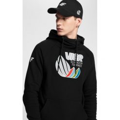 Bluza męska 4Hills BLM101 - głęboka czerń. Bluzy z kapturem marki 4F. Za 159.99 zł.