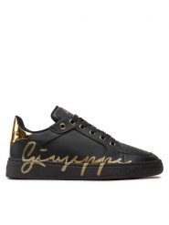 Giuseppe Zanotti Sneakersy RM40006 Czarny. Czarne buty sportowe casual Giuseppe Zanotti, bez wzorów, ze skóry, bez zapięcia. Za 5,109.00 zł.