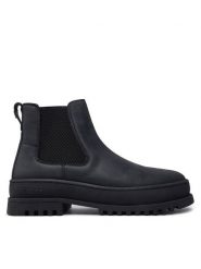 Blauer Sztyblety Iuka F4IUKA02 Czarny. Czarne botki sznurowane Blauer, bez wzorów, ze skóry, bez obcasa, bez zapięcia. Za 729.99 zł.