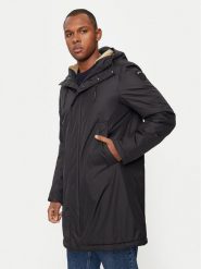 Blauer Kurtka przejściowa 24WBLUK11279 Czarny Regular Fit. Czarne kurtki Blauer, l, bez wzorów, z syntetyku, bez kaptura. Za 1,079.00 zł.