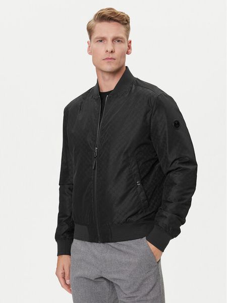 JOOP! Kurtka bomber 17 JO-330Adams 30047976 Czarny Regular Fit. Czarne kurtki JOOP!, m, bez wzorów, z syntetyku, bez kaptura. Za 759.99 zł.