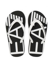 EA7 Emporio Armani Japonki 7X000659 AF22188 MC001 Czarny. Czarne japonki EA7 Emporio Armani, bez wzorów, z syntetyku. Za 229.99 zł.