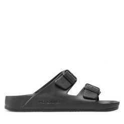 Klapki Jack&Jones. Czarne klapki Jack&Jones. Za 79.99 zł.