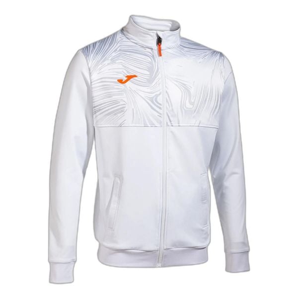 Kurtka z dresu Joma Challenge. Białe kurtki Joma, m, z aplikacjami, z dresówki, bez kaptura. Za 298.00 zł.