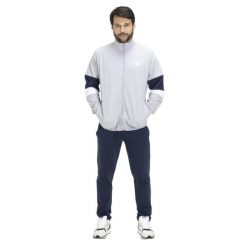 Męski dres Academy. Niebieskie komplety dresowe LEONE 1947 APPAREL, m, bez wzorów, z dresówki, bez ramiączek. Za 233.66 zł.