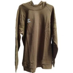 Sweatshirt z kapturem Hummel Travel. Zielone bluzy Hummel, bez wzorów, z kapturem. Za 233.50 zł.