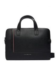 Tommy Hilfiger Torba na laptopa Th Central Slim Computer Bag AM0AM13631 Czarny. Czarne torby na laptopa Tommy Hilfiger. Za 799.99 zł.