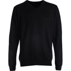 Czarny Sweter L'Aquila. Czarne swetry nierozpinane Born2be, na jesień, l, bez wzorów, bez kołnierzyka, bez ramiączek. Za 59.99 zł.
